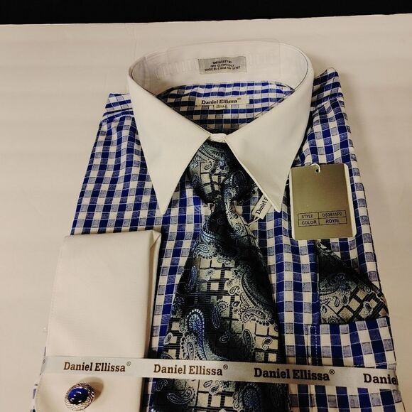 DANIEL & ELLISSA DRESS SHIRT COMBO PACK 18.5 X35 - Picture 1 of 3
